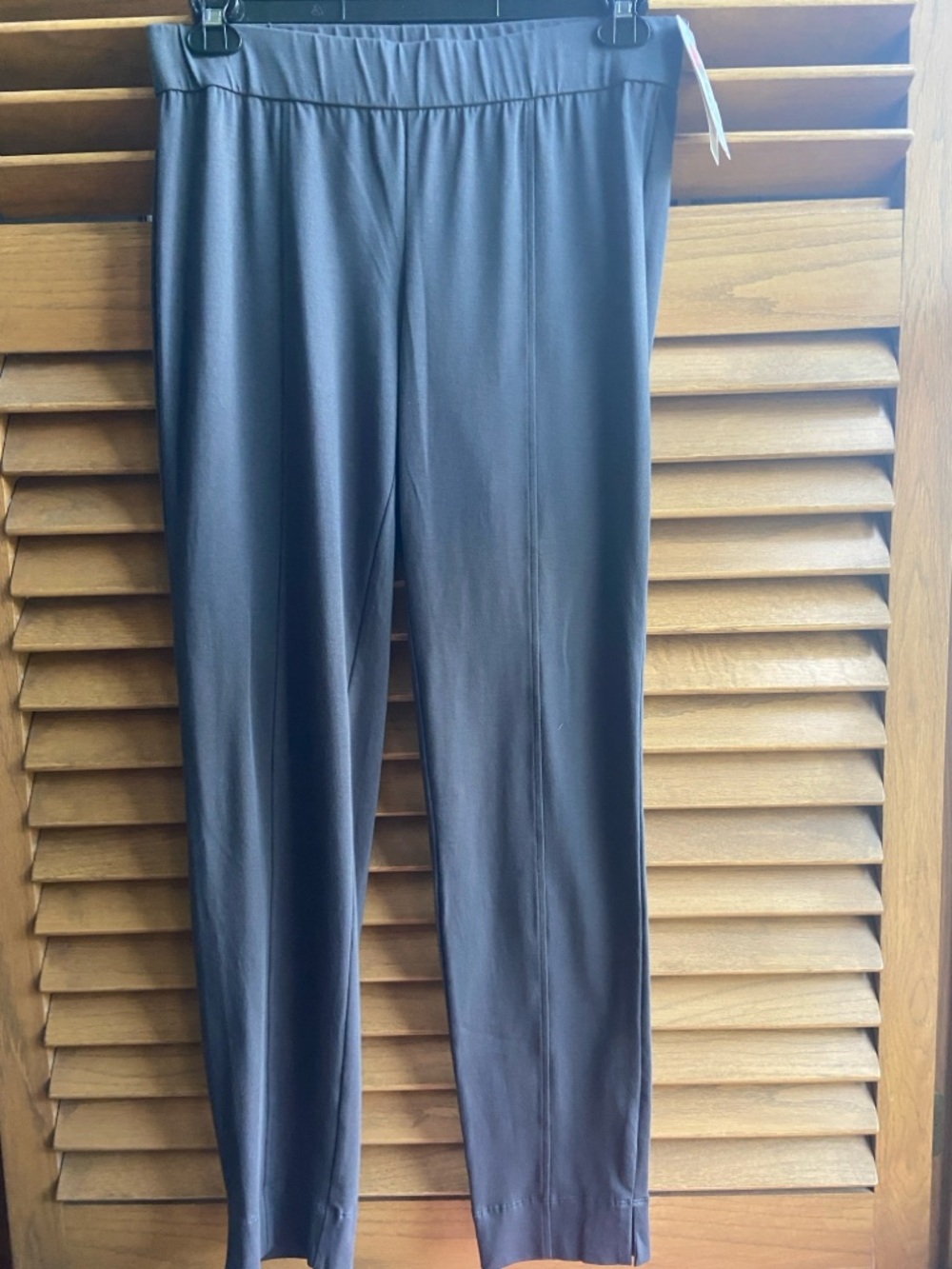 Eileen Fisher Cotton/ Spandex Skinny M Pull-On Pants medium